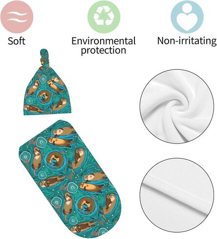 Aztec Navajo Newborn Native American Newborn Swaddle Blankets Baby Stuff Soft Swaddle Sack Swaddling Blanket with Beanie Sets Gifts for Infant Boys Girls in Kuwait