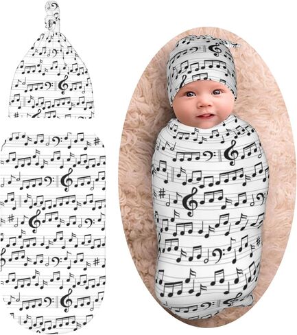 Sea Turtle Ocean Coastal Newborn Swaddle Blankets Baby Stuff Soft Swaddling Blanket with Beanie Sets Gifts For Infant Boys Girls in Saudi Arabia