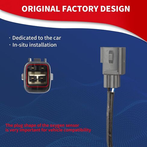 234-4568 مستشعر الأكسجين O2 نسبة وقود الهواء الساخن المصب متوافقة مع Hyundai 2012-2017 Accent Veloster Kia 2012-2018 Rio 2012-2016 Soul 1.6L L4 استبدال 39210-2B220 39210-2B330 in Kuwait