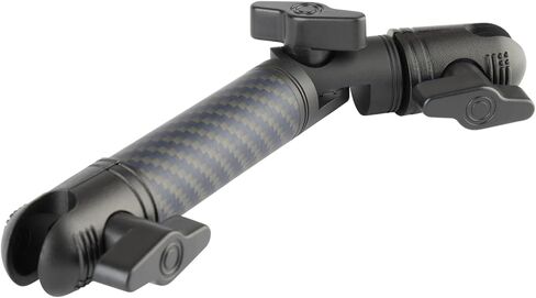 Bulletpoint Locking Adjustable Carbon Fiber Kevlar Mounting Arm with Articulating Joint Dual 20mm Socket Ends (7cm-to-1cm) in Saudi Arabia