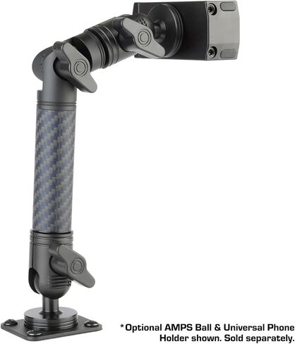 Bulletpoint Locking Adjustable Carbon Fiber Kevlar Mounting Arm with Articulating Joint Dual 20mm Socket Ends (7cm-to-1cm) in Saudi Arabia