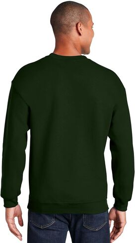 Gildan Adult Fleece Crewneck Sweatshirt, Style G18000, Pine Green, Medium in Saudi Arabia