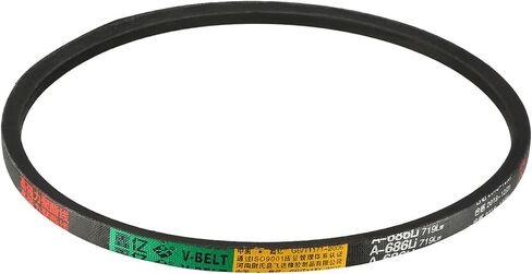 A-686Li/A27 Drive V-Belt - [12mm Width x 8mm Height] A-Section Rubber Drive Belt Wrapped for Transmission Use, 686mm Inside Circumference in Saudi Arabia