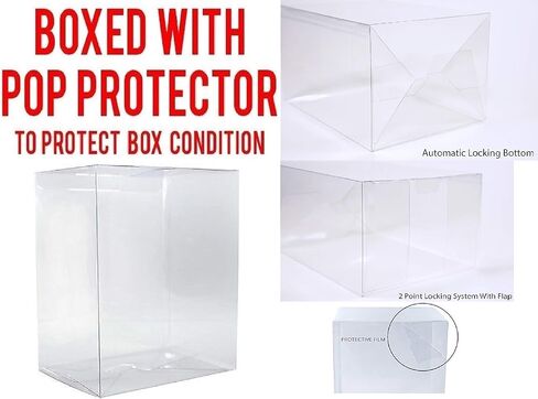 فانكو بوب! الرسوم المتحركة: ريك ومورتي - شخصية ريك من الفينيل (مرفقة مع حافظة حماية لصندوق البوب) in Kuwait