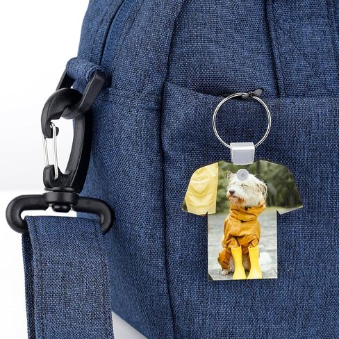 48pcs Double-Sided Sublimation Keychains Blanks, Football Jersey Heat Transfer Key Chains with Key Rings and Clips Sublimation Blanks Products Ornament Key Tags in Saudi Arabia