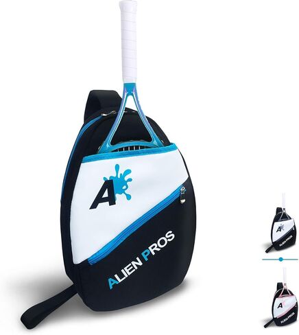 ALIEN PROS Lightweight Tennis Sling Backpack for your racket and other essentials - Pack quickly and lightly for tennis and in life - Tennis Racket Bag Sling Bag for men and women in Kuwait