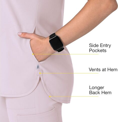 Wink Women's Dolman Scrub Top in Kuwait