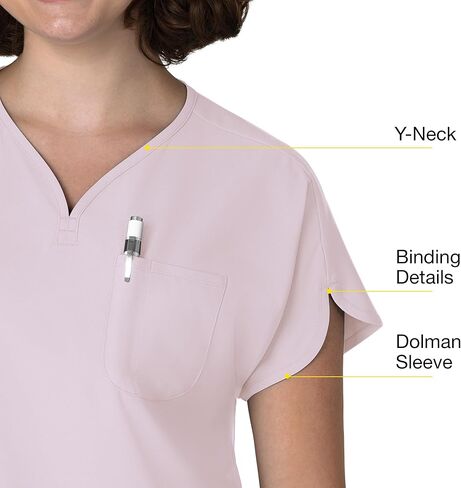 Wink Women's Dolman Scrub Top in Kuwait