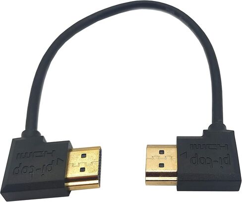 Halokny HDMI Extension Cable, 90 Degree Angle High Speed HDMI Male to Female Adapter Gold Plated HDMI Extension Cable for TVs, Laptops (M/F Down) in Saudi Arabia