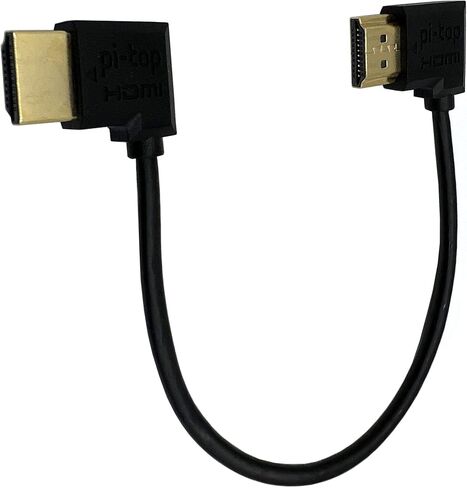 Halokny HDMI Extension Cable, 90 Degree Angle High Speed HDMI Male to Female Adapter Gold Plated HDMI Extension Cable for TVs, Laptops (M/F Down) in Saudi Arabia