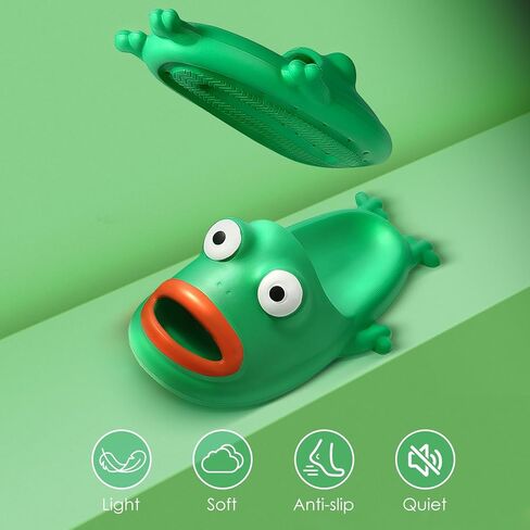 Cloud Slides, Frog Slippers, Funny Slippers, Foam Slides,Fish Slippers Novelty Lightweight For Indoor, Shower, Beach, Pool, Camping, Funny Gift in Saudi Arabia