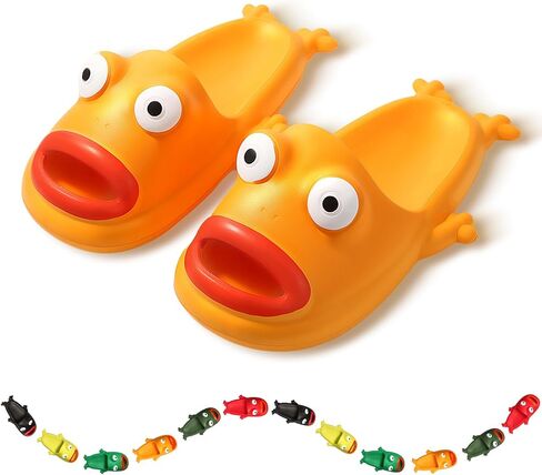 Cloud Slides, Frog Slippers, Funny Slippers, Foam Slides,Fish Slippers Novelty Lightweight For Indoor, Shower, Beach, Pool, Camping, Funny Gift in Saudi Arabia