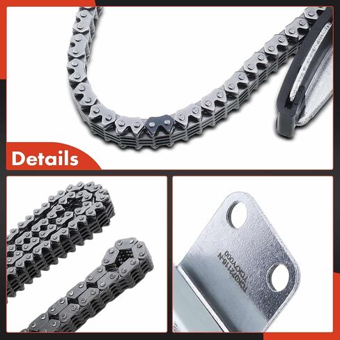 A-Premium 9Pcs Engine Timing Chain Kit W/Tensioner & Guide [fits DOHC, V6 3.5L] Compatible with Nissan Altima 2002-2006, Maxima 2004-2008, Quest 2004-2009, Replace# 13028ZS70A, 130287Y010 in Saudi Arabia