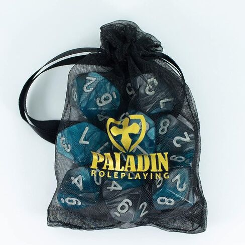 النرد الرمادي والأزرق - مجموعة 8 D10 - 'Frostblade' in Kuwait