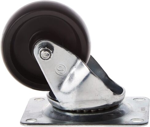 Shepherd Hardware 9397 عجلة من مادة البولي بروبيلين مقاس 2-1/2 بوصة، سعة تحميل 175 رطلاً in Kuwait