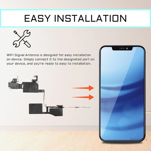 for iPhone 11 PRO MAX WiFi Bluetooth Antenna Flex Cable Replacement 11PROMAX WLAN Bluetooth Antenna Connector with Repair Fix Tool A2161 A2220 A2218 in Saudi Arabia