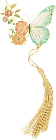 إشارة مرجعية على شكل فراشة من YASUOA للنساء، إشارة مرجعية على شكل فراشة معدنية مع شرابة، إشارة مرجعية مجوفة ذهبية للنساء هدية لمحبي الكتب، إشارة مرجعية معدنية مضحكة لعيد الميلاد وتقدير المعلم هدية عيد ميلاد in Kuwait