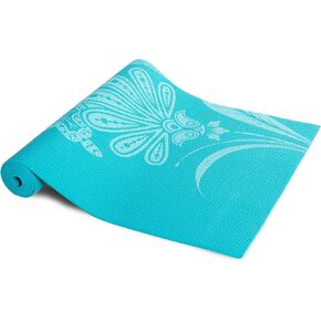 Tone Fitness Yoga Mat with Floral Pattern