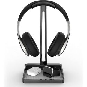TotalMount Headphone Stand – Premium Headphone Storage and Protection (Tall Headset Stand)