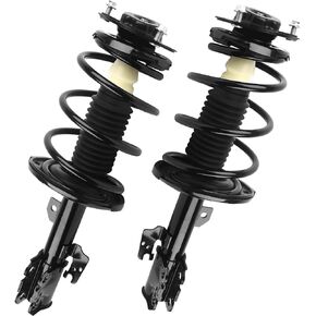 KUSATEC Front Pair Complete Struts Shock Absorber fit for 2004-2006 Lexus ES330, Toyota Camry; Solara, 172206 172205 Struts with Coil Spring Assemblies