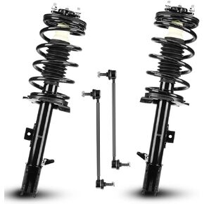 Front Struts Shock Absorber Sway Bar Links Kit Fit for Ford Escape 2005-2012, for Mazda Tribute Mercury Mariner 2005-2011, Replace 171594 171593 K80296 (4Pcs)