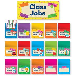 Tape It Up!: Class Jobs Bulletin Board