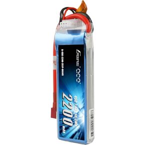 Gens ace 7.4V 2200mAh 2S 45C LiPo Battery Pack Deans Plug for 70MM EDF Rc Plane 450 Helicopter Rc Boat