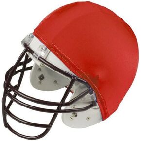 Champion Sports Football Helmet Covers Color: Red (HCRD) (Set Of 12)