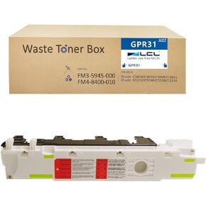 LCL Compatible Waste Toner Bottle Replacement for FM4-8400-010 FM4-8400-000 FM3-5945-000 Canon imageRUNNER Advance C5045 C5051 C5250 C5255 GPR30 C-EXV28 NPG45 C5030 C5035 C5235 C5240 GPR31 (1-Pack )