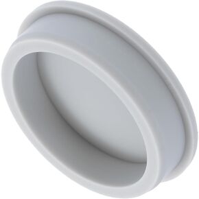 MECCANIXITY High Temp Silicone Plug Mount Dia 53.6mm/2.11 Inch T Shaped Rubber Stopper Hole Plugs for Powder Coating Plating Waterproof Sealing Plugs Grey Pack of 1(OD 83.5mm/3.29 Inch)
