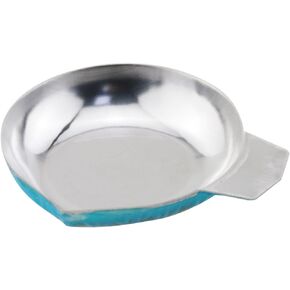 Stainless Steel Powder Pans Scale Pan Powder Liquid Measuring Tray for Reloading Powder Dispenser, Weighing Dishes, Metal Weigh Boats