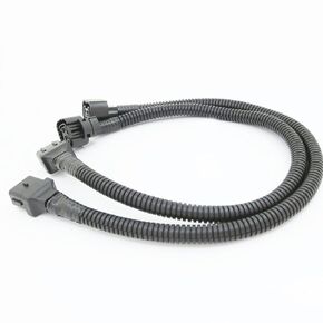 5202 H16 PSX24W Fog Light Extension Wire Harness 18 INCH 2PCS Extension Cords Fit for 10-18 Jeep Wrangler JK