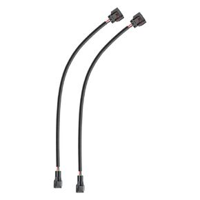 19-Inch Extension Fog Light Wiring Harness Adapter Socket Fog Light Wire Harness Connector 18AWG for Jeep Wrangler TJ 1997-2006 for Jeep Wrangler Unlimited LJ 2004 2005 2006