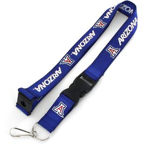 aminco NCAA Arizona Wildcats Team Lanyard Blue, One Size