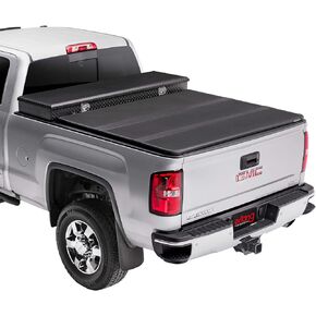 RealTruck Extang Solid Fold 2.0 Toolbox Hard Folding Truck Bed Tonneau Cover | 84653 | Fits 2020-2024 Chevy/GMC Silverado/Sierra, 2020 2500/3500HD (w/o Factory Side Storage Box) 6' 10" Bed (82.2")