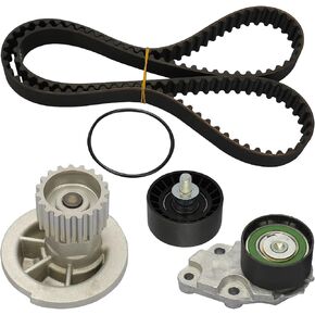DRIVESTAR Engine Timing Belt Kit with Water Pump 2004 2005 2006 2007 2008 for Chevrolet Aveo 1.6L