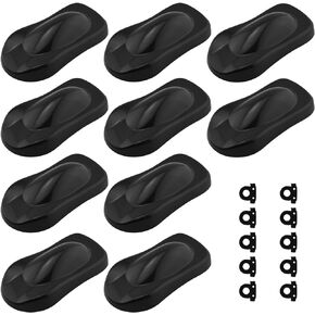 FOSHIO 10Pack Plastic Auto Car Vinyl Wraps Display Show Model with Small Hook Vinyl Graphics and Wrap Tools