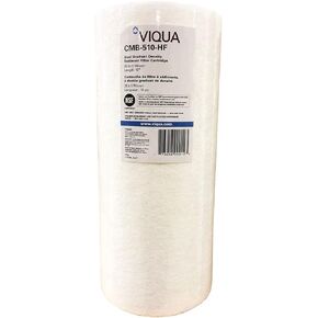VIQUA CMB-510-HF Whole House 10 x 4.5 Inch 5 Micron Polypropylene Whole House Filter for VIQUA IHS12-D4 and VH200-F10 System