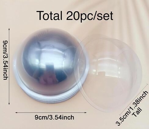 20pc Love Sweet Heart Candy Domes Plastic Blister for Money Card Birthday Gifts Paper Craft Handmade Shaker Cards Party Decoration Arts Scrapbooking & Album Arts from Alina Crafts in Saudi Arabia