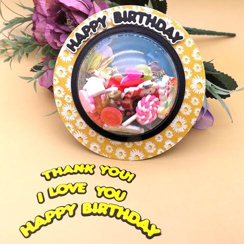 20pc Love Sweet Heart Candy Domes Plastic Blister for Money Card Birthday Gifts Paper Craft Handmade Shaker Cards Party Decoration Arts Scrapbooking & Album Arts from Alina Crafts in Saudi Arabia