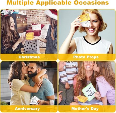 craftshou 32 قطعة من صناديق هدايا المجوهرات، صناديق حلقات من الورق المقوى مع أغطية، حشوة متنوعة، صناديق ورقية لحلق المجوهرات، حلقات قلادة، سوار (3 × 2 × 1 بوصة) in Kuwait