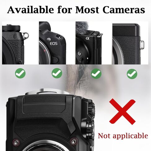 حبل حزام الكاميرا، حزام الكتف لكاميرا الرقبة لـ Fujifilm X100VI X100V XS20 XT5 لـ A6000 A6100 A6400 A6700 A7IV لـ Canon EOS R6 R10 لـ Nikon Zf Z5 Z30 - برتقالي in Kuwait