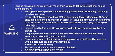كونفاست 20 قطعة من حبال بنجي شديدة التحمل مع خطافات، مجموعة متنوعة من الأطوال 25.4 سم، و45.7 سم، و60.96 سم، و76.2 سم، و36 بوصة، و48 بوصة in Kuwait
