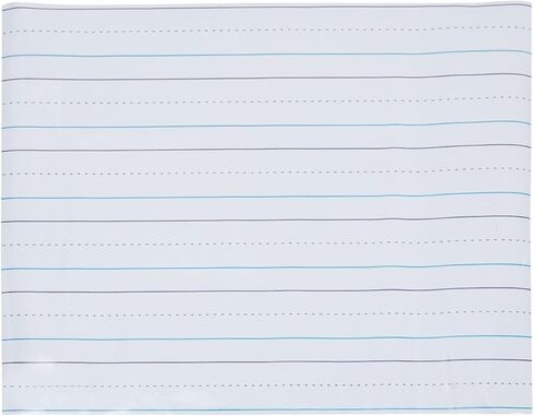 Bright Creations 2 Sheets of Magnetic Lined Handwriting Paper for Whiteboard, Dry Erase Sentence Strips for Classroom (22 x 17 in) in Saudi Arabia
