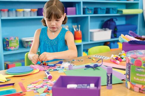 Creativity Street Glitter Glue Pens, Classroom Pack, Assorted Iridescent & Neon Colors, 0.34 fl. oz., 72 Pens in Saudi Arabia