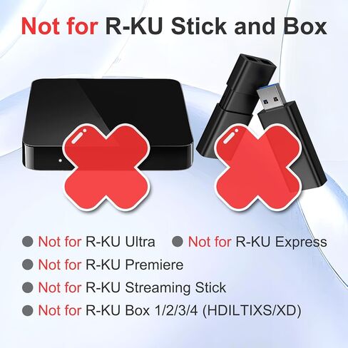 Pack of 2 Replacement Backlit Remote for Roku TV with Shortcut Buttons, for TCL/Hisense/Sharp/Philips/Onn/Element/Insignia/Westinghouse Roku TV [NOT for Roku Stick/Box] in Kuwait