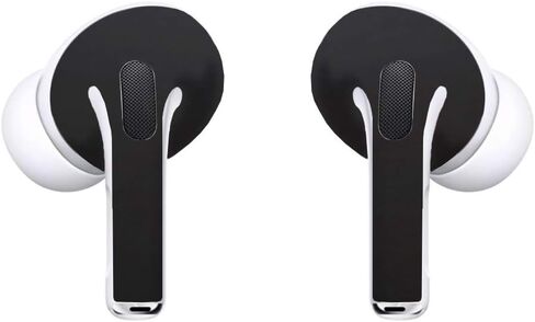 ملصق SopiGuard لسماعات Apple Airpods Pro Earbuds من الفينيل (3M أسود غير لامع) in Kuwait