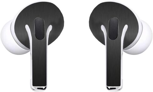 ملصق SopiGuard لسماعات Apple Airpods Pro Earbuds من الفينيل (3M أسود غير لامع) in Kuwait