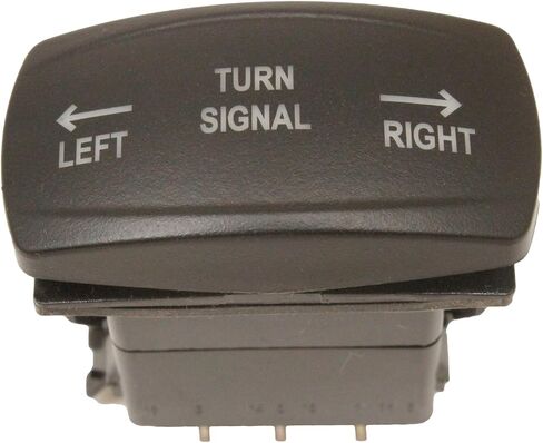 MCSADVENTURES Universal Rocker Switch ATV UTV Turn Signal Kit Blinker Kit (Horizontal: Backlit, Blue) Street Legal Kit for Honda Talon Pioneer in Saudi Arabia