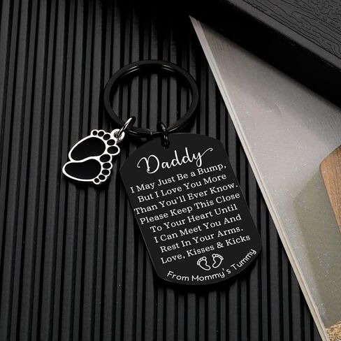 First Fathers Day for New Dad, Father's Day Gifts from Wife, Pregnancy Announcement for Husband New Dad Gifts for Men, 1st Time Dad Gifts, Gifts for New Dad, Dad To Be, First Time Dad Gifts in Saudi Arabia